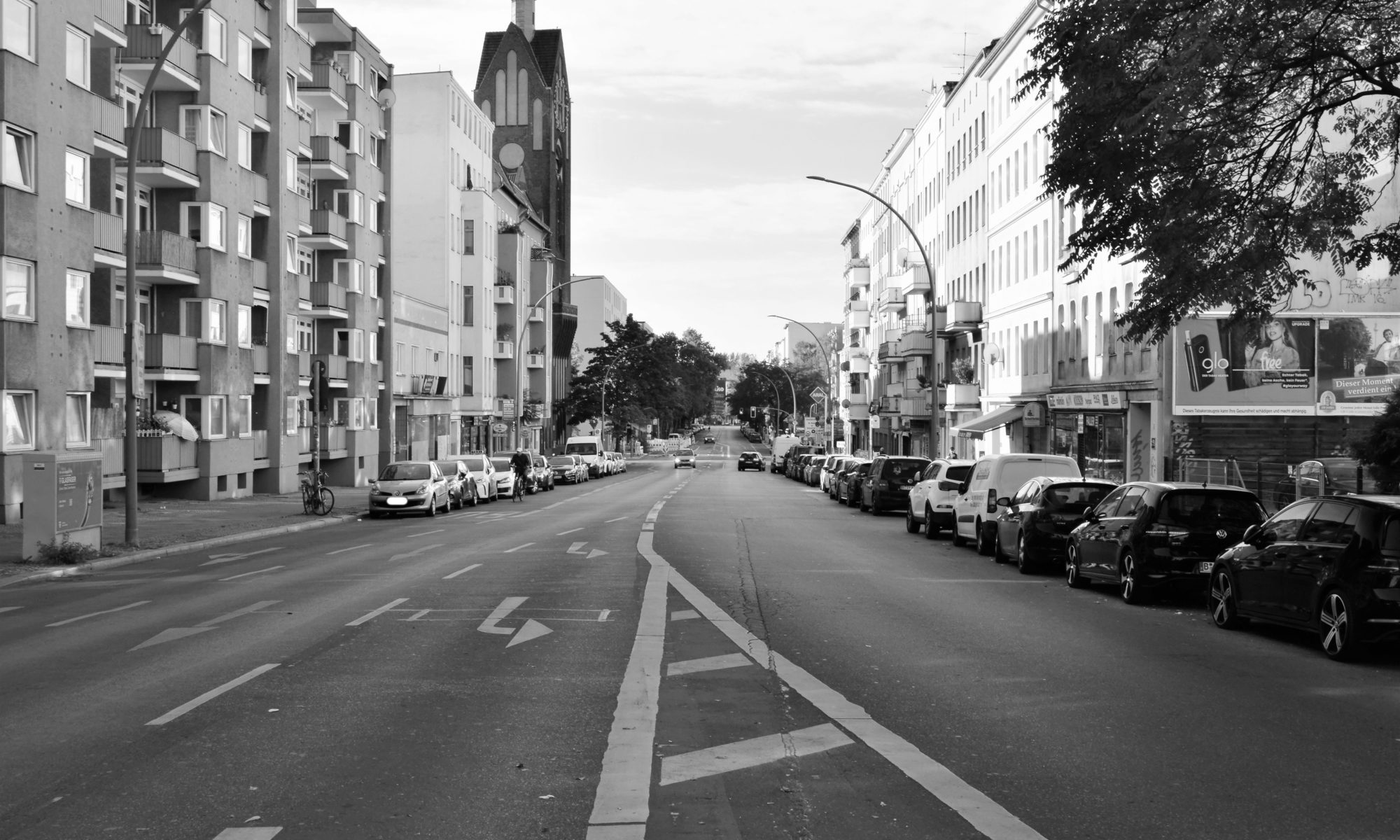 Beusselstraße, Blick vom sogenannten Beusselberg, Foto Christian Winterstein 2022